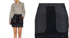 Неповторимая и загадочная кружевная юбка — стиль современной модницы Как украсить черную джинсовую юбку